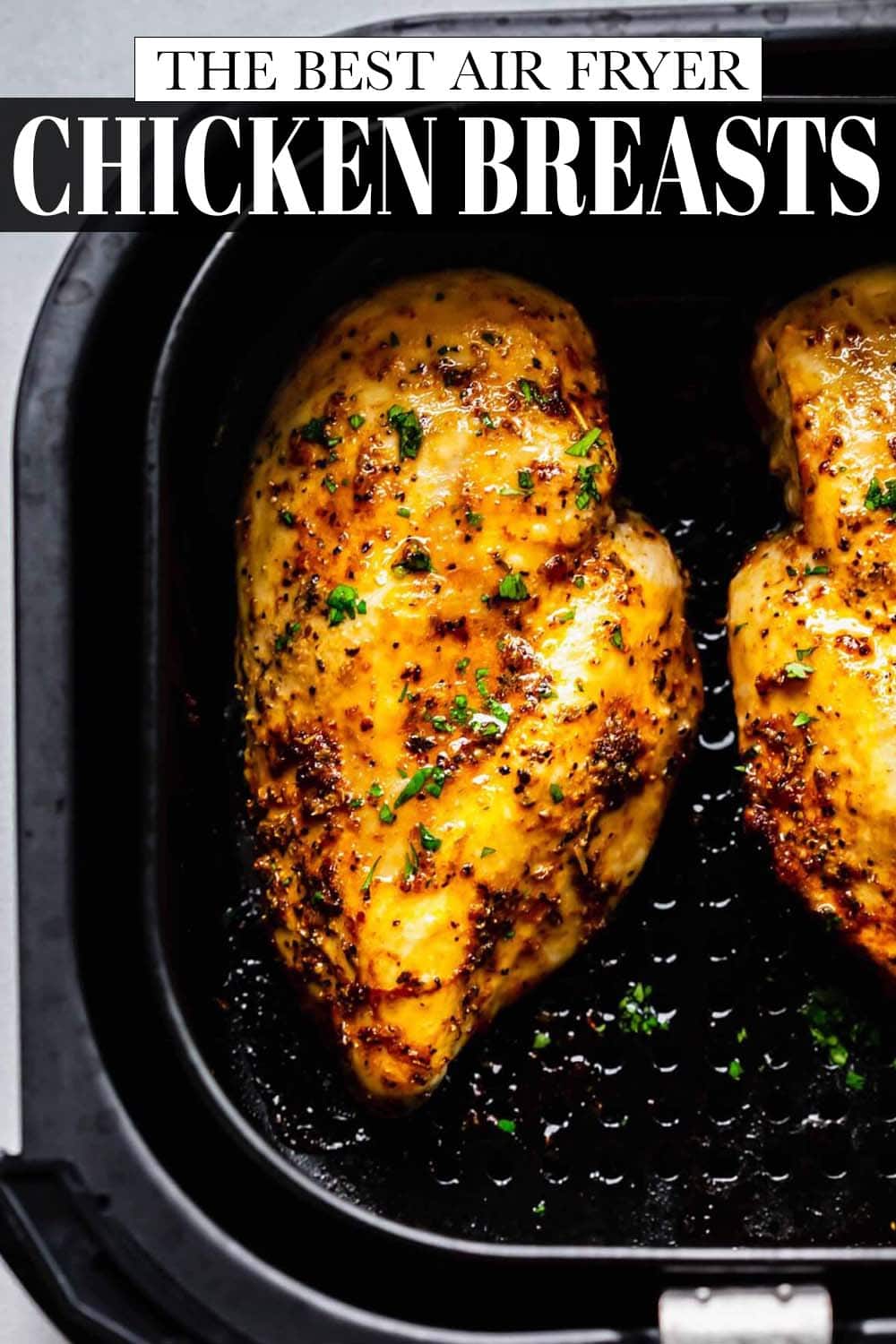 Easy Juicy Air Fryer Chicken Breast in 20 Minutes